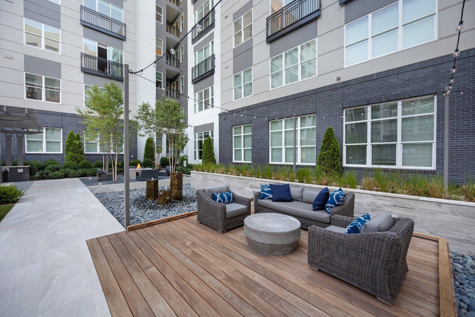 Make every evening special in ou r outdoor gathering space.