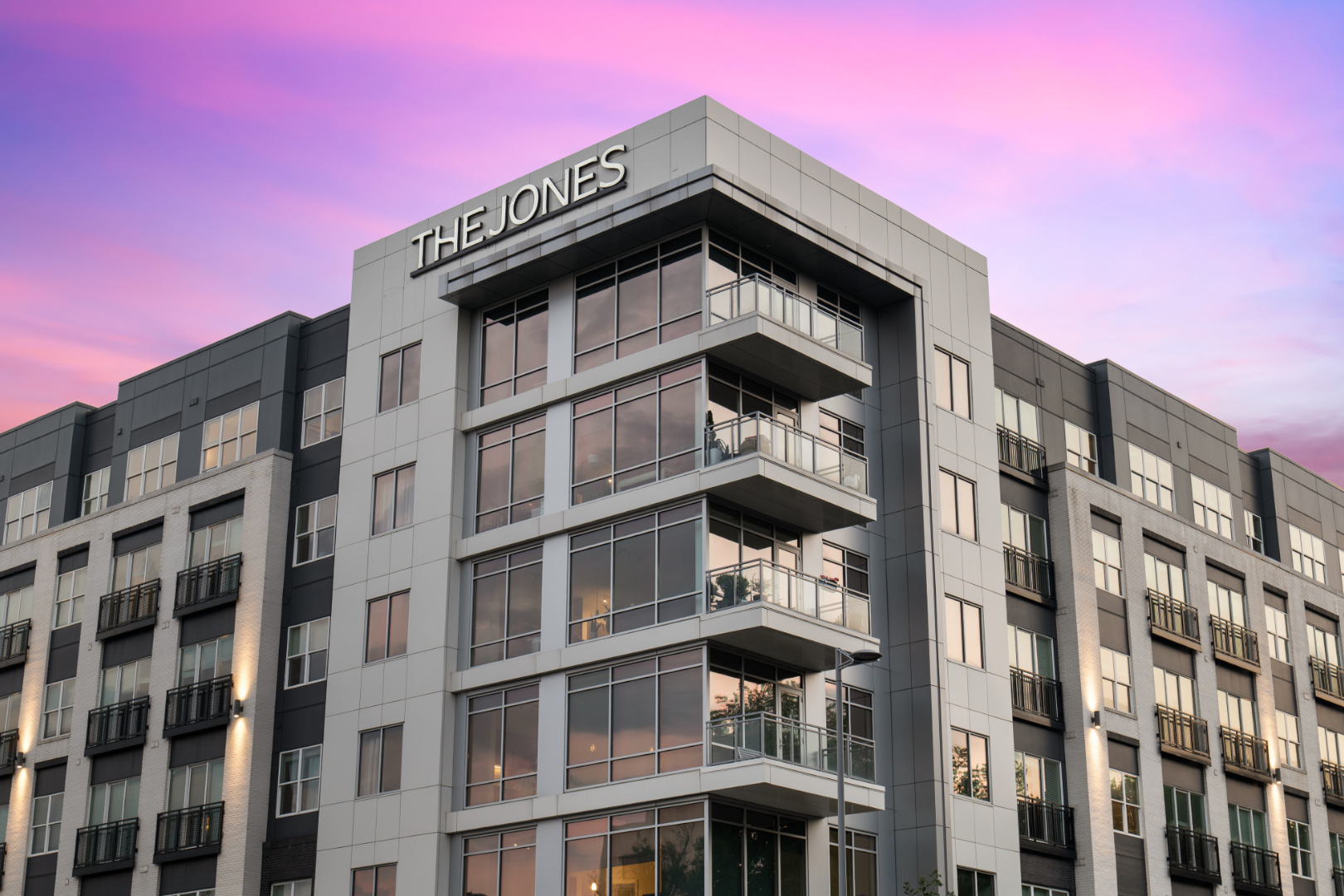 Building Exterior Sunset